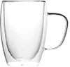 Thermoglas mit Henkel doppelwandig Thermoglas oder Tasse Produktbild-Vorschau 1