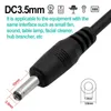 USB Stromkabel auf DC Hohlstecker Stecker 3.5 x 1.35mm Produktbild-Vorschau 2