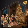 Weihnachtskrippe Figuren 10 Stück Weihnachtskrippe Produktbild-Vorschau 14