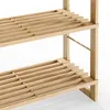 CASARIA® Étagère de rangement 5 niveaux bois 136 x 58 x 27 Voir les images du produit 4