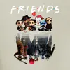 Maglietta da uomo FRIENDS Horror Icons Pennywise Michael Anteprima dell’immagine prodotto 9
