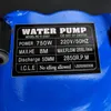 RealG RC-K-2357 : Pompe submersible pour eaux usées, 750 W, Voir les images du produit 2