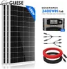600W 12V Solarpanel Monokristallin Solarmodul Solaranlage Produktbild-Vorschau 1