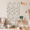 MuchoWow® Poster Blumen - Schwarz - Weiß - Blätter 80x120 Produktbild-Vorschau 7