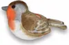 A plush toy robin bird is shown against a white background. Náhled obrázku produktu