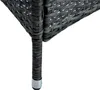 A close-up view of the leg and woven texture of a piece of outdoor furniture. Produktbild-Vorschau