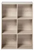 CALICOSY - Étagère de rangement 6 cases - H91,5 x L61,5 cm Voir les images du produit 1
