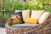 MuchoWow® Outdoor Kissen - Bunter Himmel über vielen Produktbild-Vorschau 3