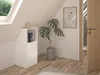 Armadio sotto il soffitto inclinato con 1 anta e 1 ripiano Anteprima dell’immagine prodotto 9