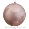 Weihnachtskugeln Kunststoff 14cm 1 Stück - Rosa Produktbild-Vorschau 2