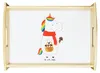 Mr. & Mrs. Panda Tablett Einhorn Pilz - Weiß - Geschenk, Produktbild-Vorschau 1