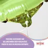 Folienballon Dino bunt 19 x 13,5 cm Produktbild-Vorschau 6