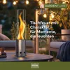 Fuoco da tavolo GARDENFLARE - colonna fuoco in acciaio inox Anteprima dell’immagine prodotto 6