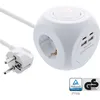 InLine® Charging Cube, 3x Schutzkontakt, 2x USB-C, 2x Produktbild-Vorschau 1