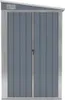 Capannone annesso Grigio 118x382x178 cm Acciaio zincato Anteprima dell’immagine prodotto 3