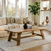 Couchtisch YOSU aus recyceltem Massivholz, Natur - Coffee Produktbild-Vorschau 1