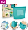 Toppits Silikonbeutel 1.5l wiederverwendbar mit Standboden Produktbild-Vorschau 4