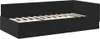vidaXL Eckbettgestell mit Kopfteil Schwarz 100 cm x 200 cm Produktbild-Vorschau 4