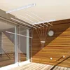 Suszarka Podsufitowa Biała 6 Prętów 110 Cm Nowoczesna Podgląd zdjęcia produktu 13
