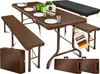 KESSER® Bierzeltgarnitur 3-teilig Set Tisch & 2x Bank | Produktbild-Vorschau 1