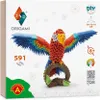 ALEXANDER Gra Origami 3D Papuga: Zestaw kreatywny Produktbild-Vorschau 1