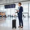 Kleiner Herren Koffer Handgepäck Bordgepäck Reisekoffer Produktbild-Vorschau 9