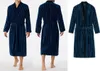 Schiesser Bademantel Baumwolle blau gestreift Essentials Produktbild-Vorschau 14