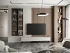 Wohnwand kaschmir Serie 3 mit TV Lowboard 200cm und 2 Produktbild-Vorschau 1