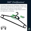 Siluk_ Kleiderbügel Wäschebügel Kunststoff drehbar Produktbild-Vorschau 5