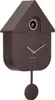 Karlsson - Wanduhr Modern Cuckoo Oro - Braun - Produktbild-Vorschau 1