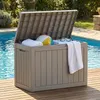 Gartenbox wasserfest 170L Aufbewahrungsbox Garten Balkon Produktbild-Vorschau 9