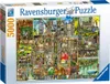 Skurille Stadt. Puzzle 5000 Teile Produktbild-Vorschau 4