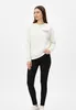 Sublevel Sweatshirt mit modernen Prints Dropped Shoulder  Produktbild-Vorschau 2