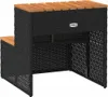 vidaXL Whirlpooltreppe Schwarz 50 x 50 x 50,5 cm, Produktbild-Vorschau 5
