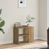 vidaXL Beistellschrank Artisan-Eiche 60x30x50 cm Produktbild-Vorschau 1