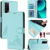 Leder Hülle für Xiaomi Poco F5 Pro/Redmi K60/K60 Pro Süße Produktbild-Vorschau 1