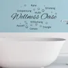 GKA Wandtattoo Wellness Oase Badezimmer Bad Wandaufkleber Produktbild-Vorschau 1