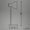Briloner PREP Lampada da tavolo, interruttore a cavo, E14, Anteprima dell’immagine prodotto 7