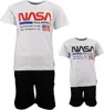 NASA Kinder Jungen Schlafanzug Pyjama – Weiß / 134/140 Produktbild-Vorschau 2