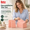BETZ Waschhandschuhe Palermo 10 Stück 16x21 cm – 100% Produktbild-Vorschau 4