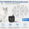 Katzenbrunnen Filter für Philips PAW3210/02, 12 Stück Produktbild-Vorschau 2