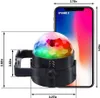 Kula dyskotekowa LED, efekt świetlny RGB, oświetlenie Podgląd zdjęcia produktu 3