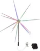 3er Set LED Gartenstecker Stern 14 LEDs, bunt, Produktbild-Vorschau 2
