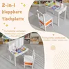 Kinderschreibtisch mit Stuhl, Schülerschreibtisch aus Holz, Produktbild-Vorschau 2