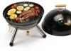 Relaxdays Mini Kugelgrill, tragbar, Ø 30 cm, Picknickgrill Produktbild-Vorschau 7