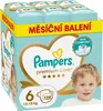 A package of Pampers Premium Care diapers, size 6, with a child's face on the front. Podgląd zdjęcia produktu
