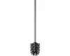A toilet brush with a silver handle and a black brush head is shown against a white background. Produktbild-Vorschau