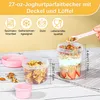 Müslibecher to Go, Lunchboxen, 800ml Doppelter tragbarer Produktbild-Vorschau 3
