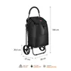 NILS Einkaufstrolley NC4303 mit Sitz Einkaufwagen 40L Produktbild-Vorschau 11