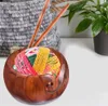 Garnschale aus Holz, Tragbarer Holzgarnschale für Strick Produktbild-Vorschau 4